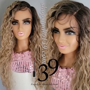 Human hair HD waterwave lacefront wig